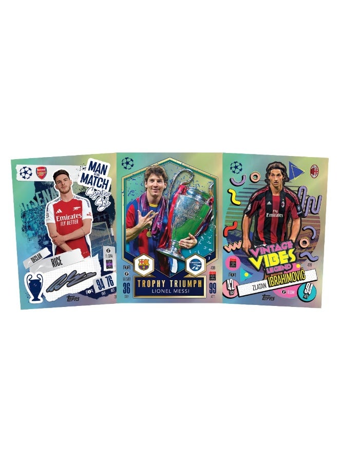 Topps UEFA Champions League Match Attax 24/25 Trading and Collectible Card Game (Multipack of 6) - Image 3